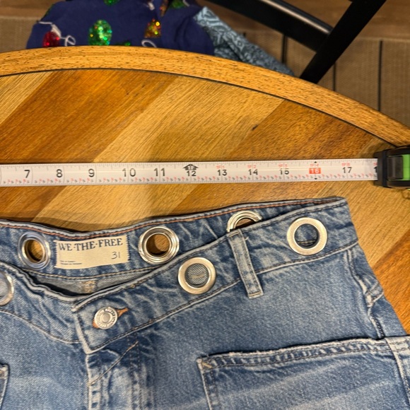 We The Free Moxie Pull On Barrel Jeans Free People - Picture 5 of 6